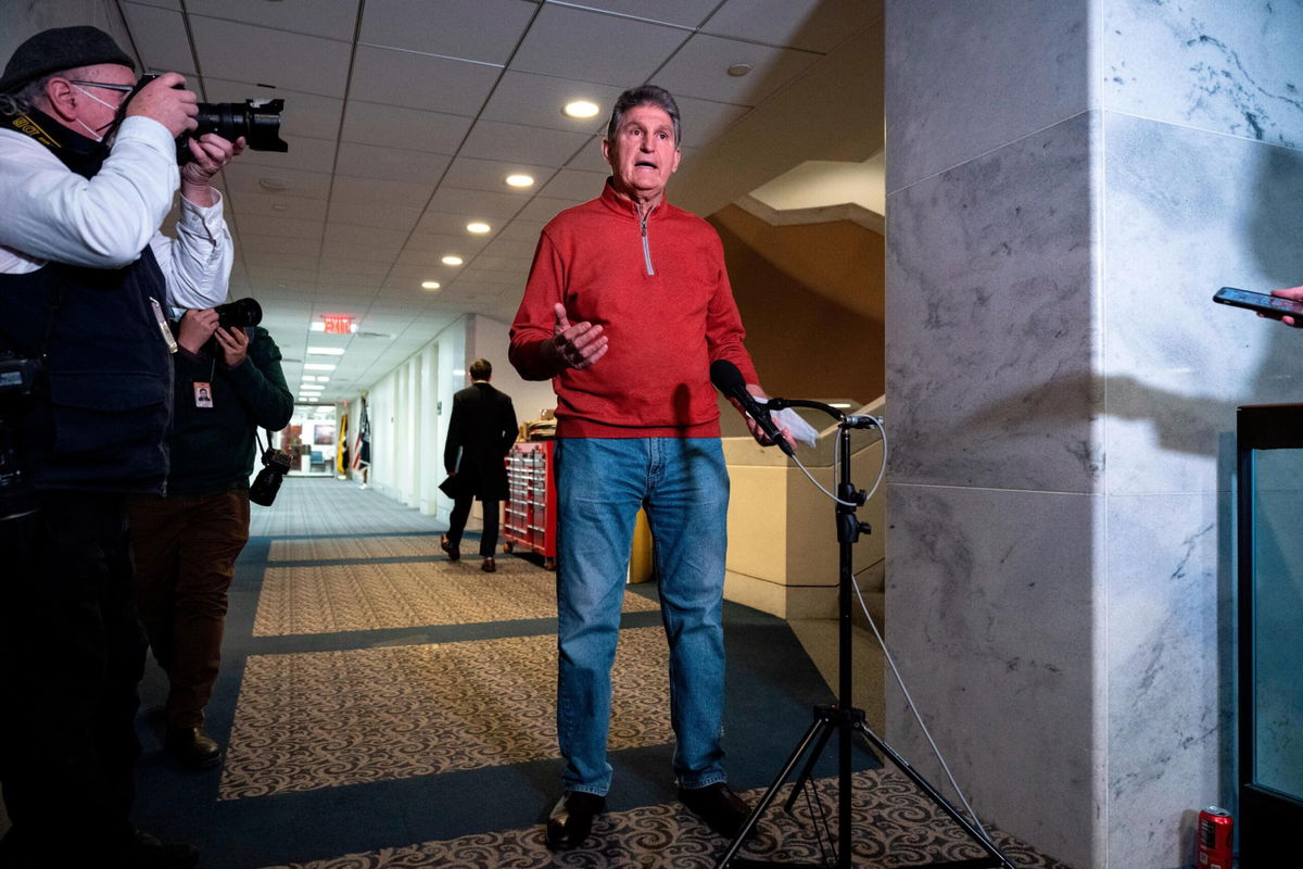 <i>Drew Angerer/Getty Images</i><br/>Prosecutors allege Johnson said Manchin was 