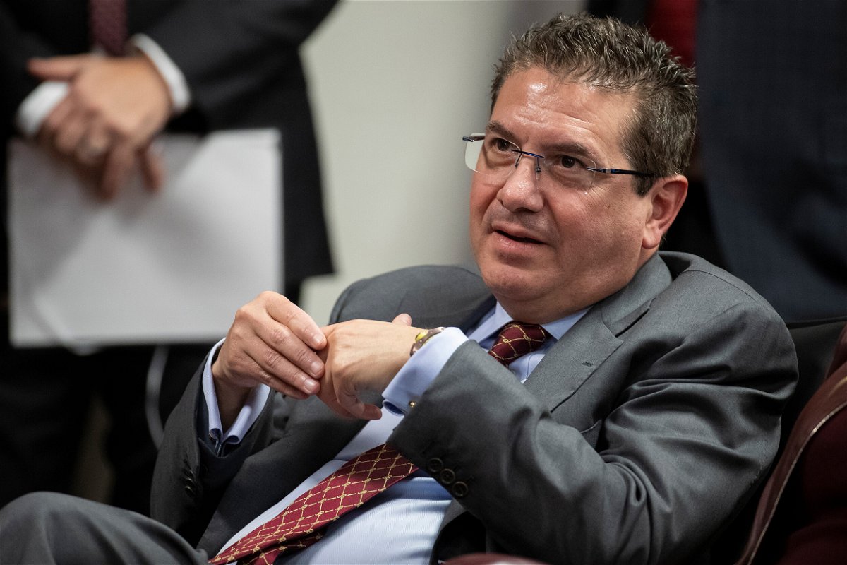 <i>Alex Brandon/AP/FILE</i><br/>The NFL's Washington Commanders on February 9 announced the hiring of a private firm headed by two former federal prosecutors to investigate sexual harassment allegations against team owner Dan Snyder.