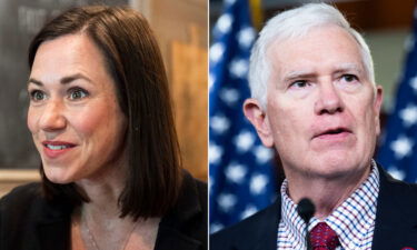 Republicans Katie Britt and Mo Brooks are running for Senate in Alabama.