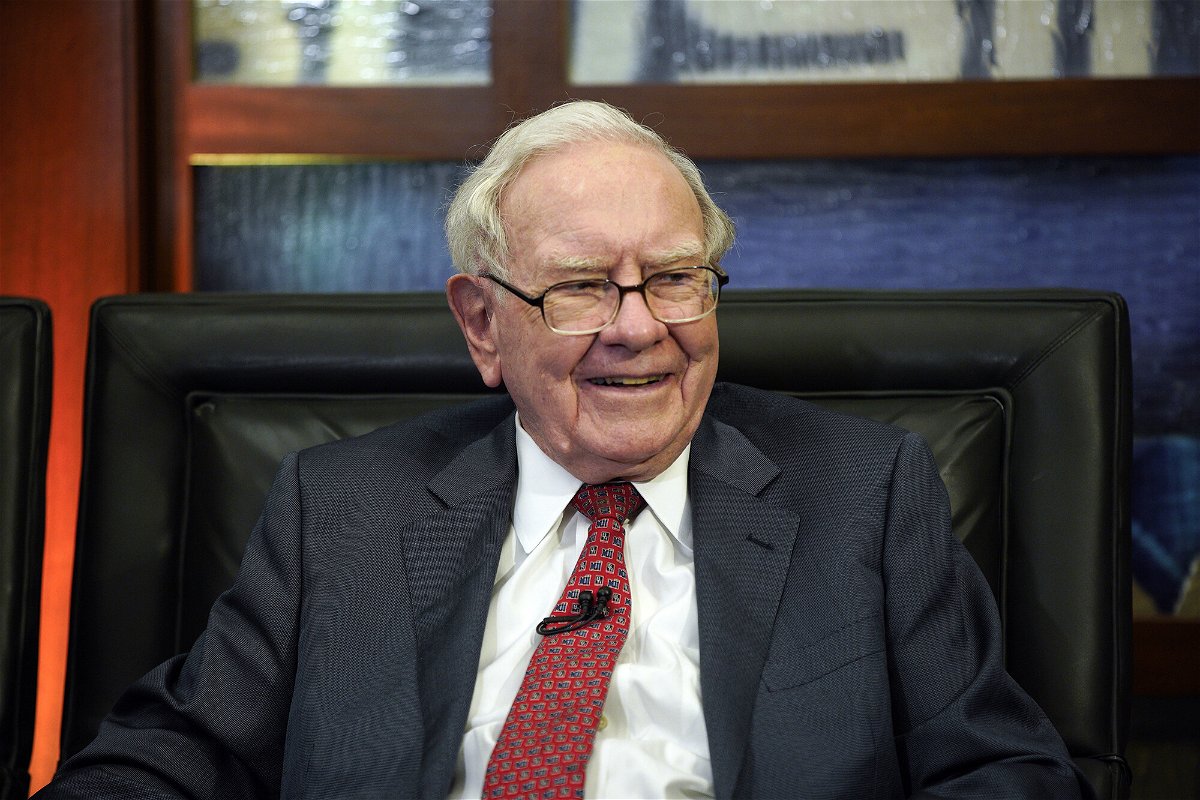 <i>Nati Harnik/AP</i><br/>Berkshire Hathaway Chairman and CEO Warren Buffett smiles during an interview in Omaha