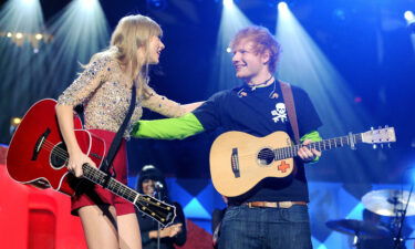 Taylor Swift and Ed Sheeran perform together at Z100's Jingle Ball 2012 at Madison Square Garden