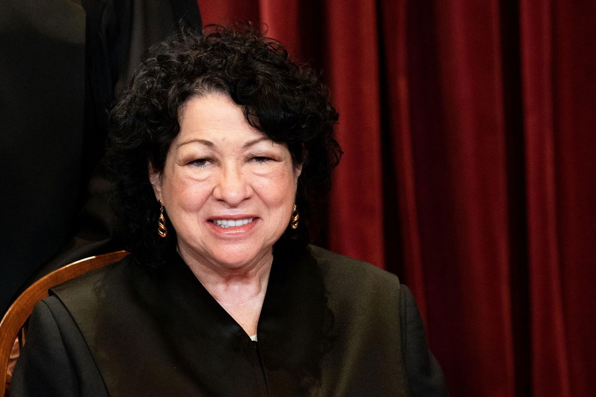 <i>ERIN SCHAFF/AFP/POOL/Getty Images</i><br/>Associate Justice Sonia Sotomayor.