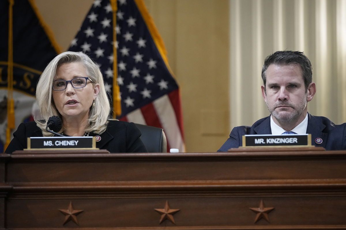 <i>Drew Angerer/Getty Images</i><br/>RNC approves censure of Reps. Liz Cheney and Adam Kinzinger