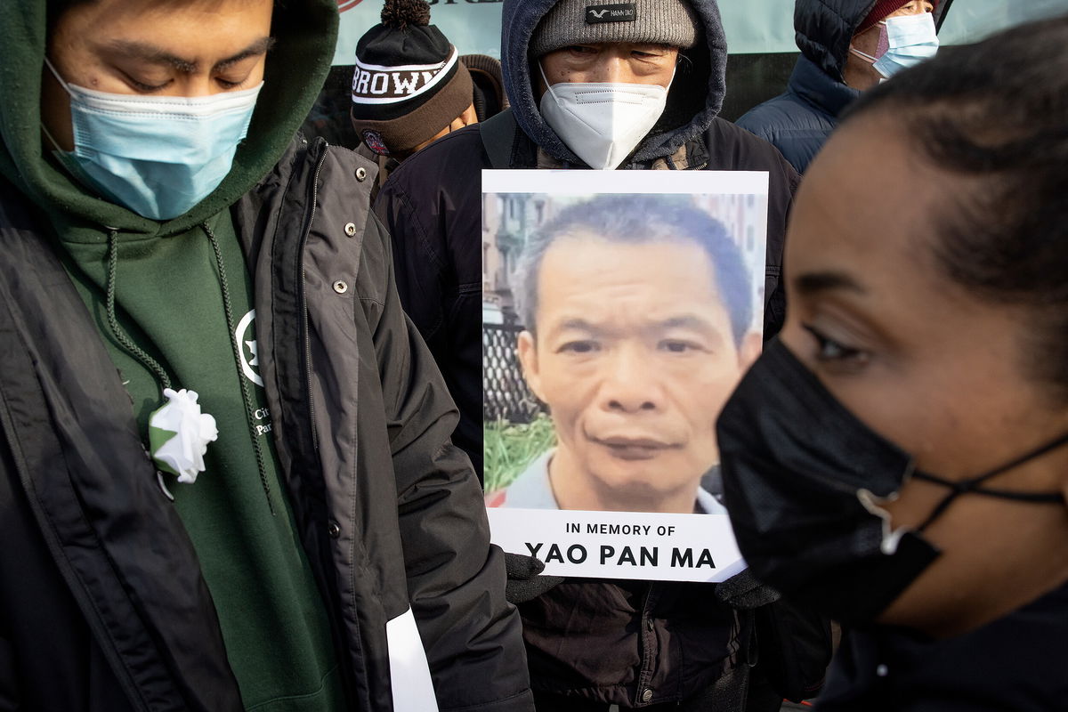 <i>Andrew Lichtenstein/Corbis News/Getty Images</i><br/>A memorial vigil was held in January for Yao Pan Ma.