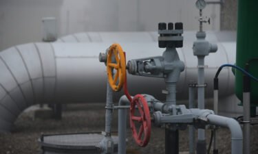 A Sayda compressor station connecting the Czech Gazela pipeline with German OPAL pipeline is shown in Germany
