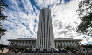 A view of the Florida State Capitol building in Tallahassee