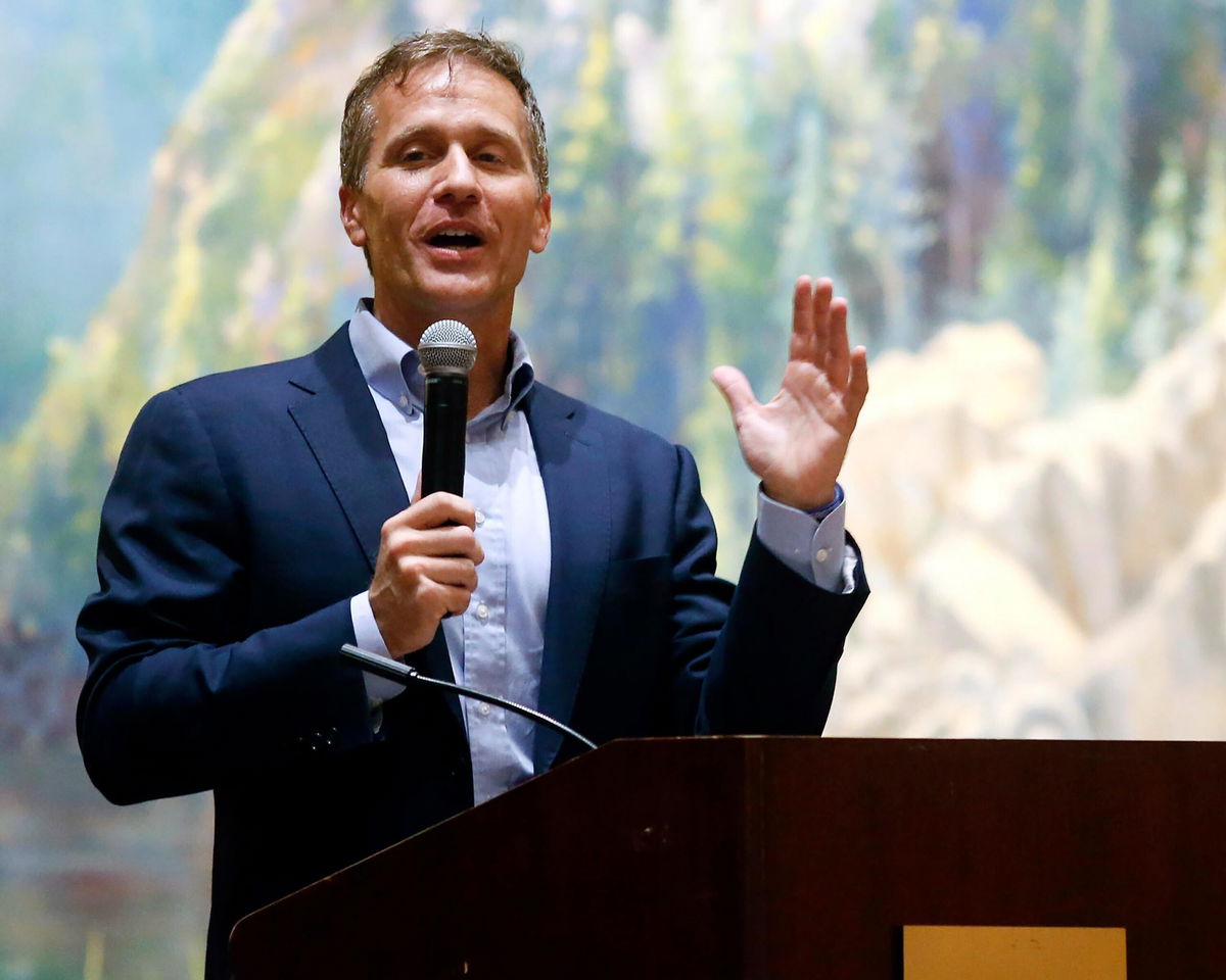 <i>Nathan Papes/The Springfield News-Leader/AP</i><br/>Former Missouri Gov. Eric Greitens