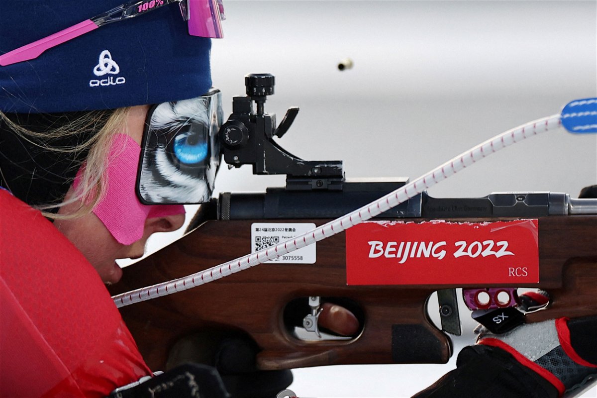 <i>Kim Hong-Ji/Reuters</i><br/>Ingrid Landmark Tandrevold of Norway in action at the Beijing Olympics.