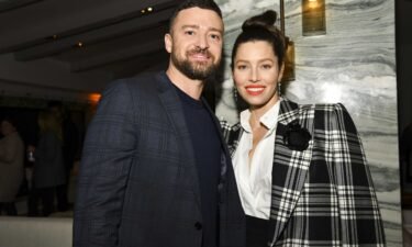 Jessica Biel wished husband Justin Timberlake a happy 41st birthday on social media. Timberlake and Biel are pictured here in 2020.