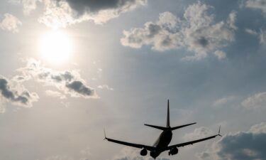 A plane approaches Hartsfield-Jackson Atlanta International Airport in Atlanta