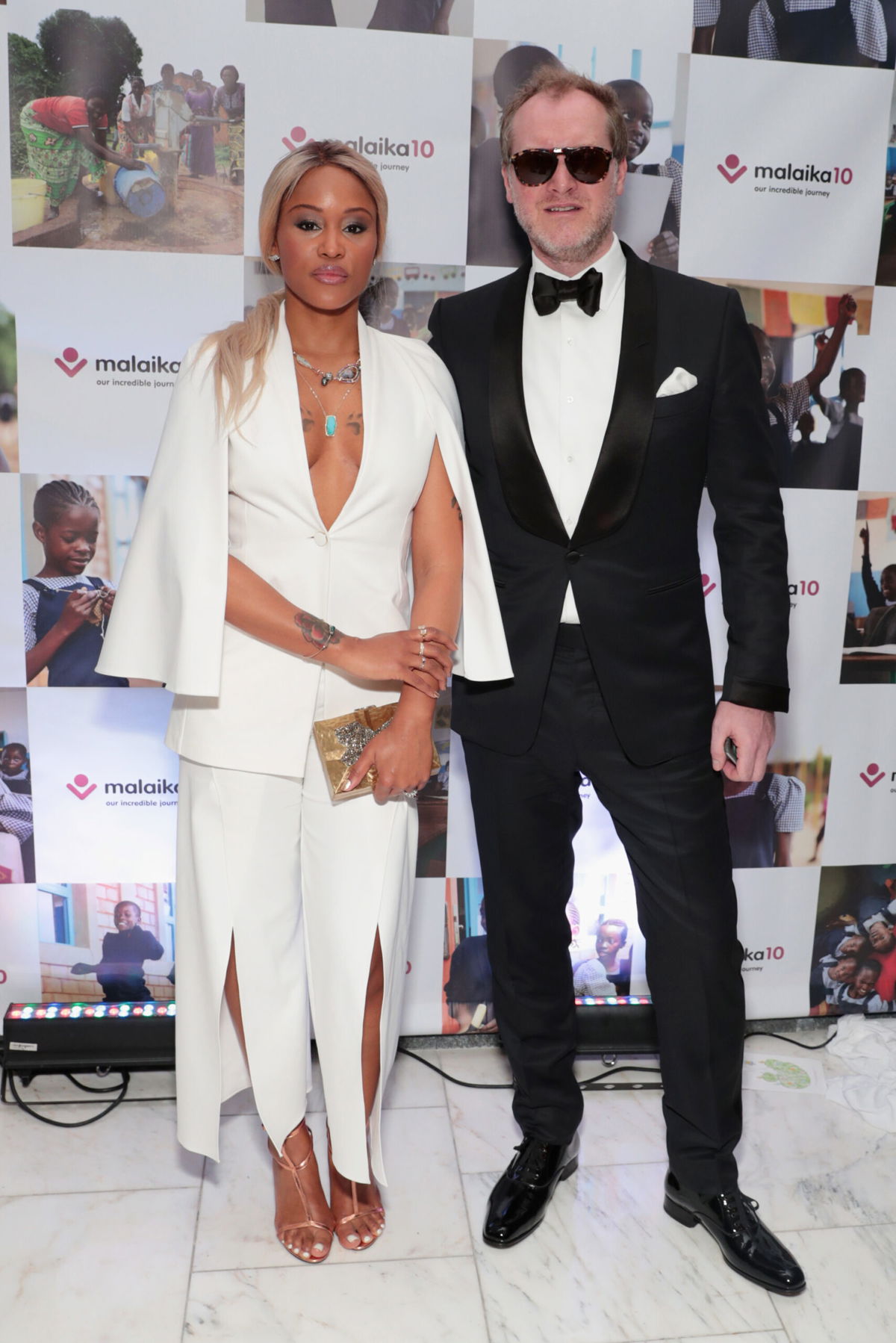 <i>Cindy Ord/Getty Images North America</i><br/>Rapper Eve and Maximillion Cooper