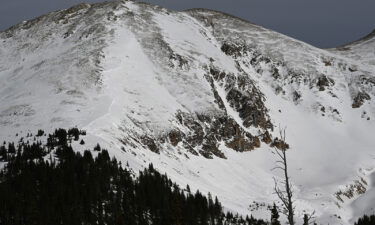 The avalanche occurred at Loveland Pass on a ski chute.