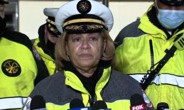 Chicago Fire Commissioner Annette Nance-Holt said seven firefighters were injured while responding to a call Saturday.