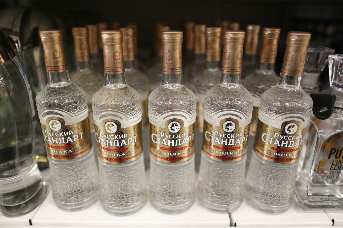 <i>Andrey Rudakov/Bloomberg/Getty Images</i><br/>Russian Standard is one of the few vodka brands that is actually Russian.
