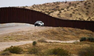 The US Centers for Disease Control and Prevention extends a controversial Trump-era border policy. Pictured is the US-Mexico border on December 9