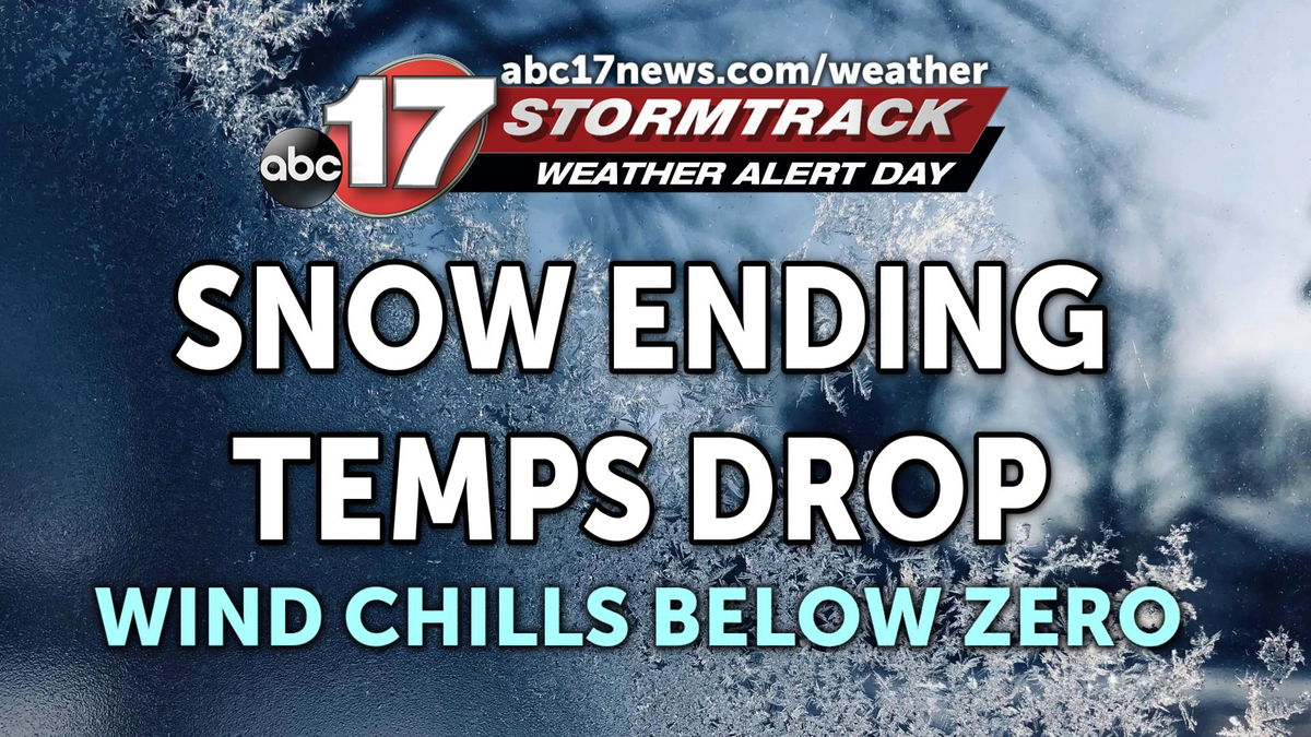 Tracking The End Of Snow, Single Digit Temperatures Overnight - ABC17NEWS