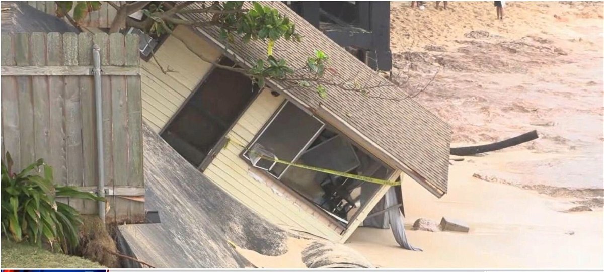 <i>KITV</i><br/>The bluff collapse on Oahu's North Shore collapse is now prompting more widespread concern about similar happenings around the state's shorelines.