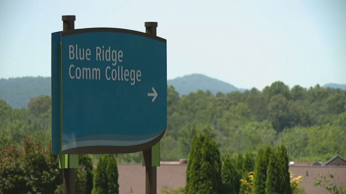 <i>WLOS</i><br/>Blue Ridge Community College announced Wednesday