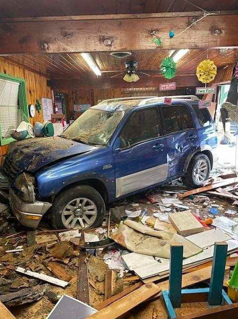 <i>Anderson Police Department/Facebook</i><br/>14 children are hospitalized Thursday after a vehicle crashes into a day care in Northern California.