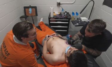 Inked inmates are getting their old jail tattoos removed as part of a new program at the DuPage County Jail.