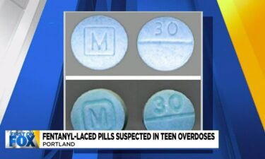 Portland police say two teenagers have died of suspected accidental overdoses from pills laced with fentanyl.