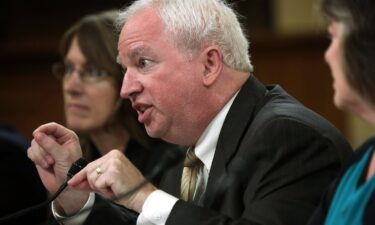 John Eastman is shown here testifying before the House Ways and Means Committee June 4