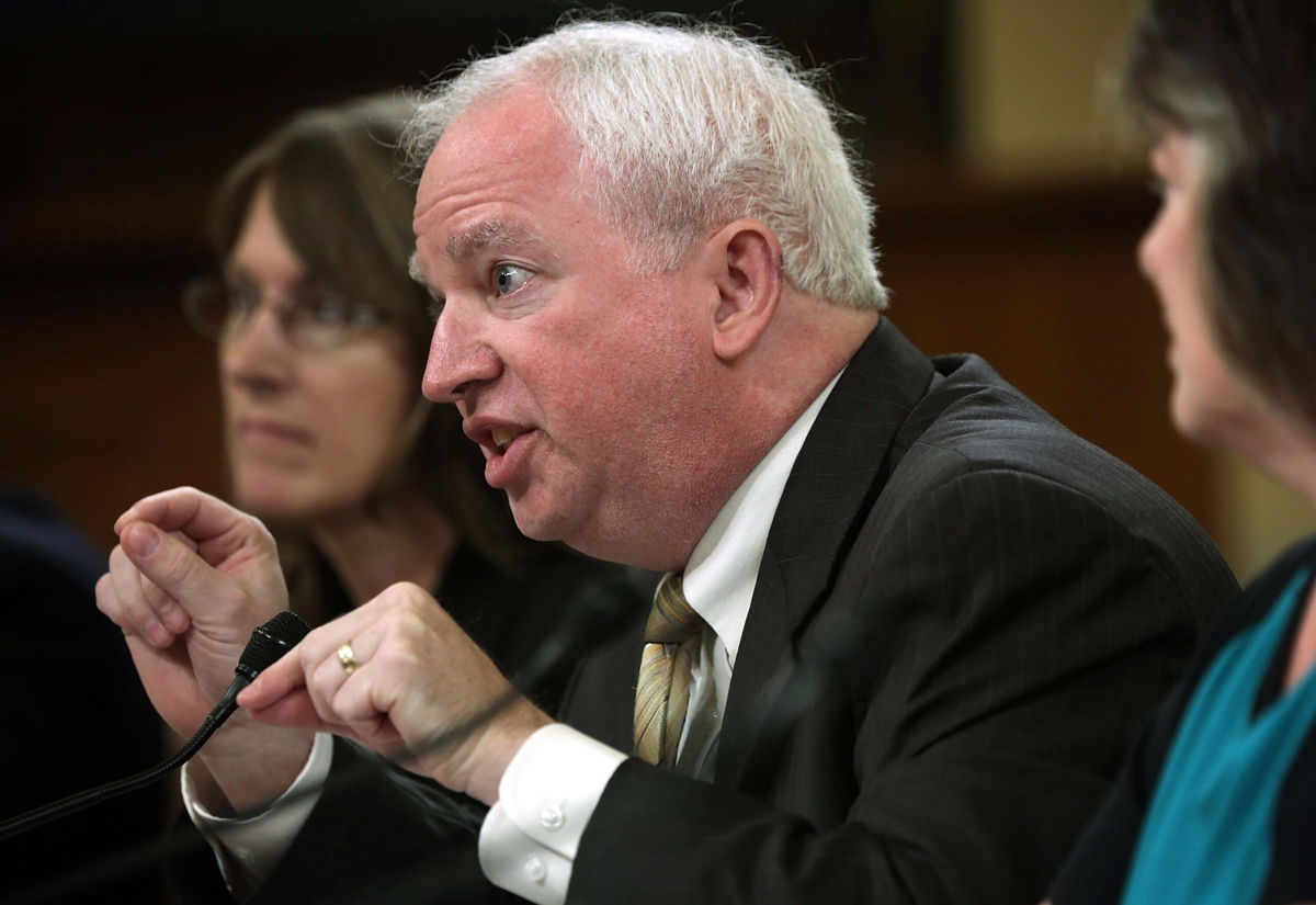 <i>Alex Wong/Getty Images</i><br/>John Eastman is shown here testifying before the House Ways and Means Committee June 4