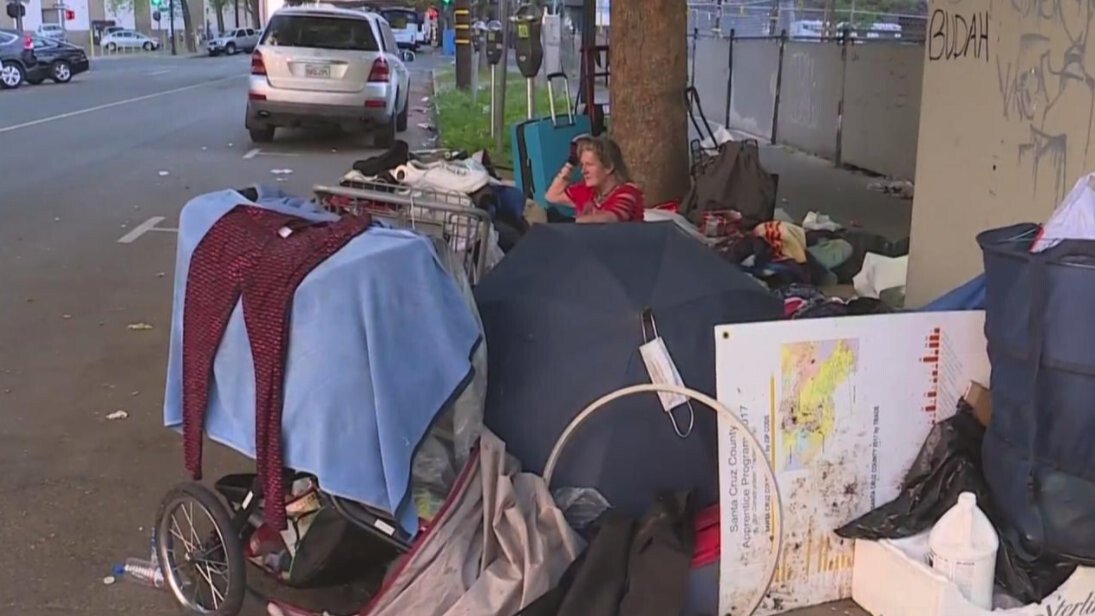 <i>KOVR</i><br/>Tammy has called this street her home for more than a month after seven years of being homeless.