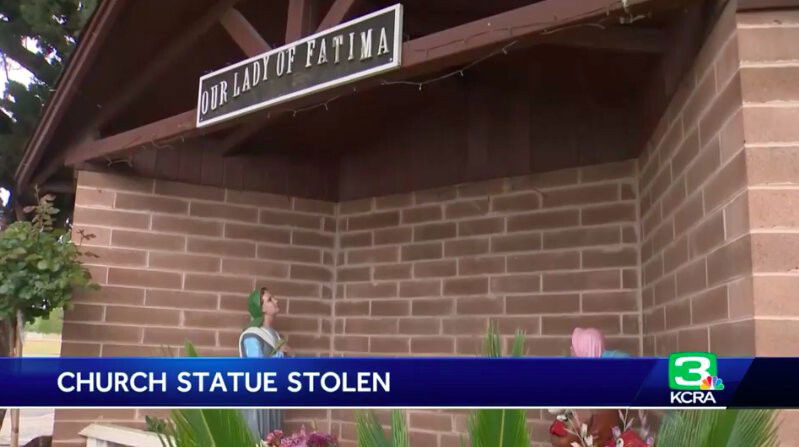 <i>KCRA</i><br/>Church leaders believe someone had stolen the 
