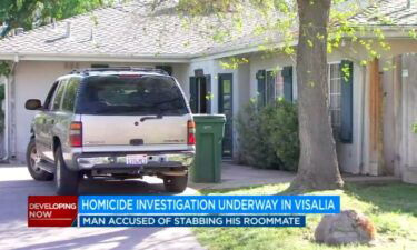 The stabbing happened on Saturday at the home on E. Arcata Court.