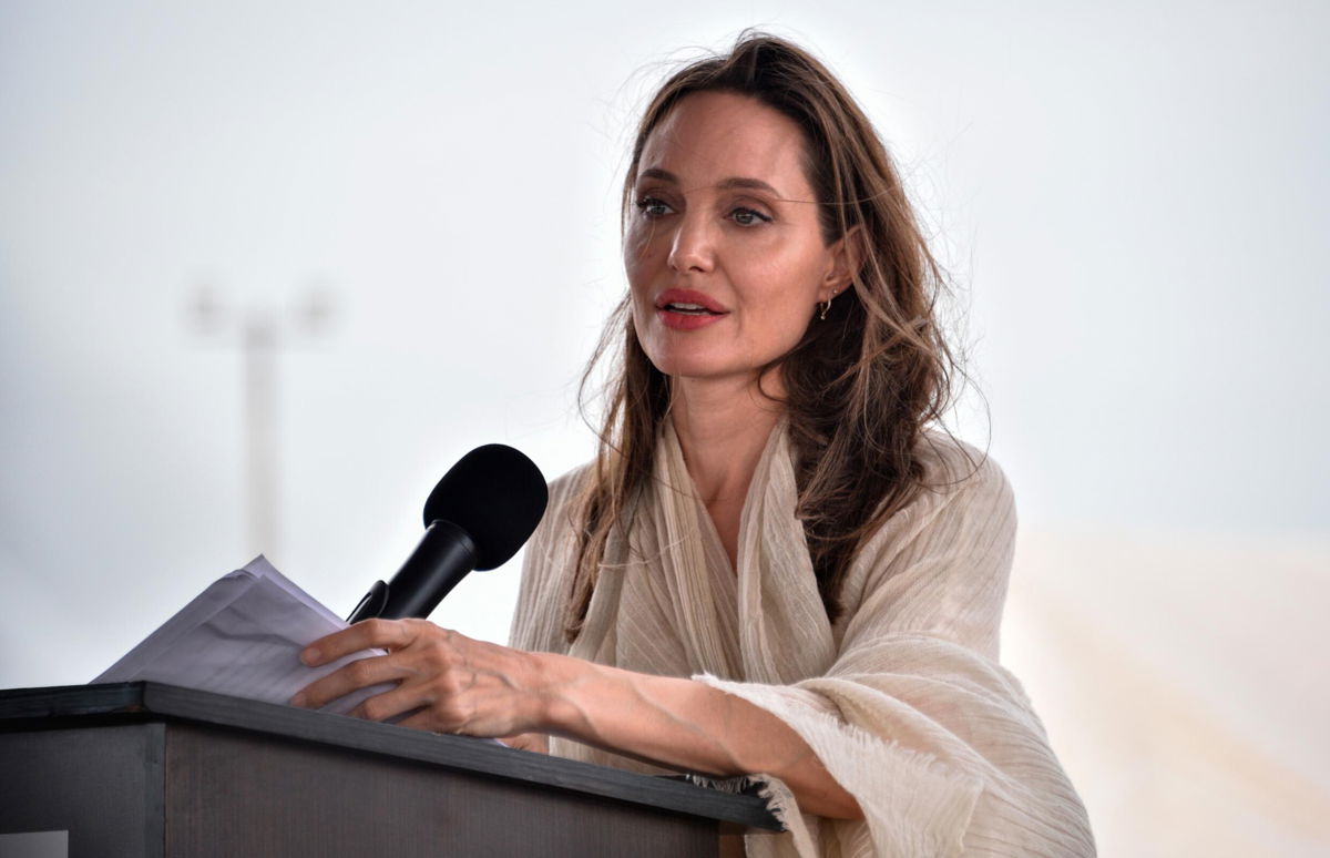 <i>Guillermo Legaria/Getty Images South America/Getty Images</i><br/>Angelina Jolie