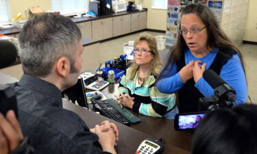 Rowan County Clerk Kim Davis