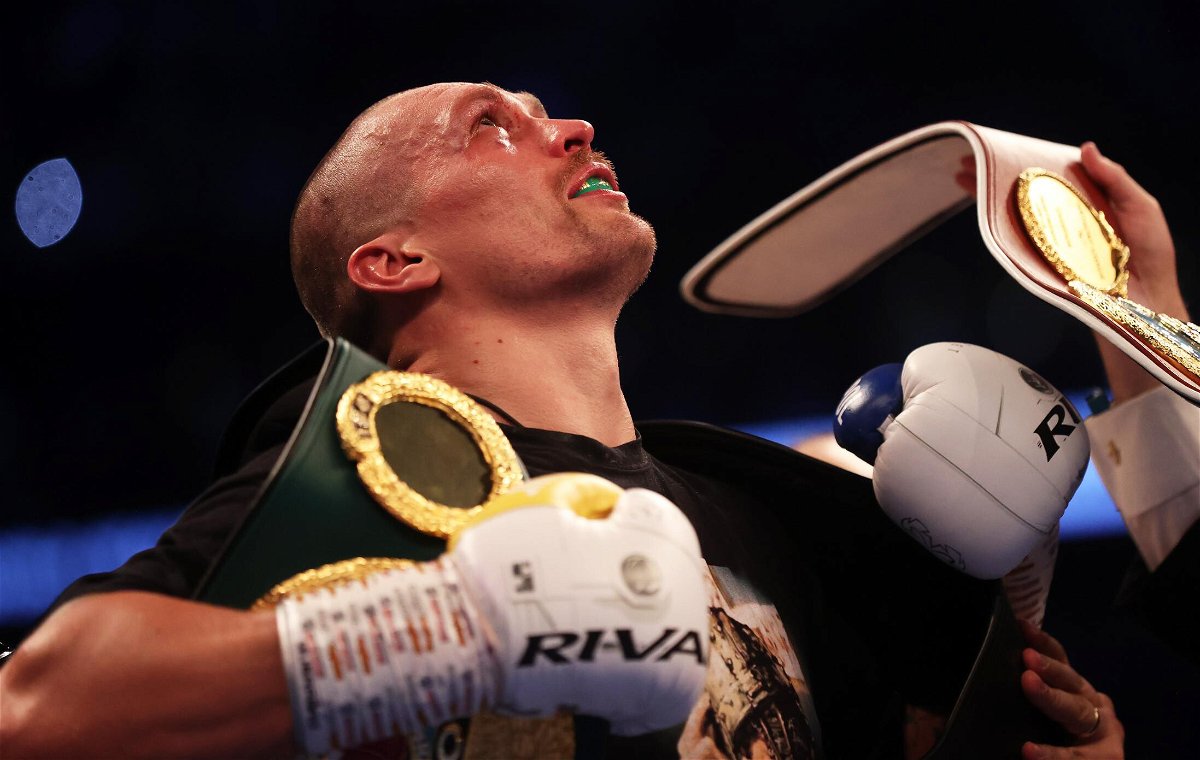 <i>Julian Finney/Getty Images Europe/Getty Images</i><br/>Oleksandr Usyk tells CNN that his 