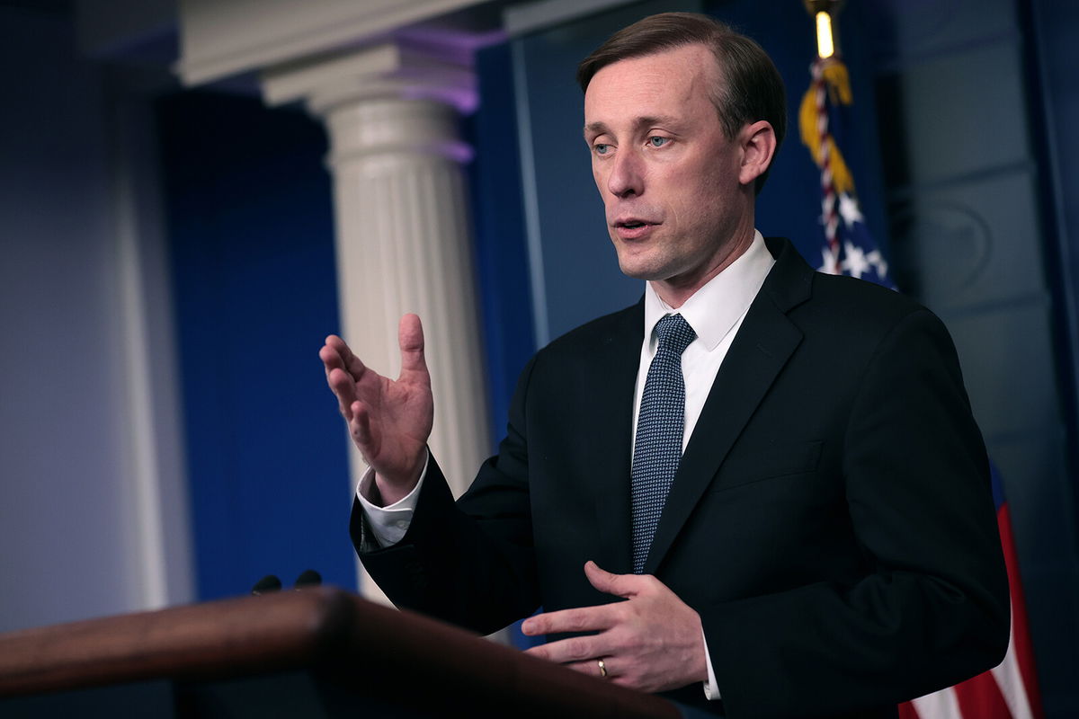 <i>Chip Somodevilla/Getty Images</i><br/>National Security Advisor Jake Sullivan