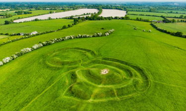 The Hill of Tara is an ancient archaeological site and the traditional seat of Ireland's High Kings.