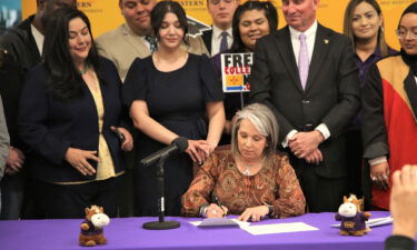 New Mexico Gov. Michelle Lujan Grisham signs into law SB 140