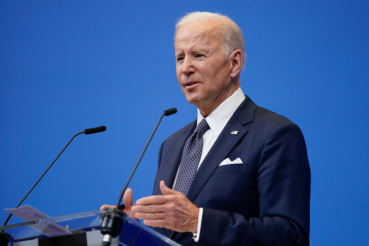 <i>Evan Vucci/AP</i><br/>The White House is set to unveil a new minimum income tax for billionaires Monday as part of President Joe Biden's budget proposal for FY2023. Biden is shown here on Thursday