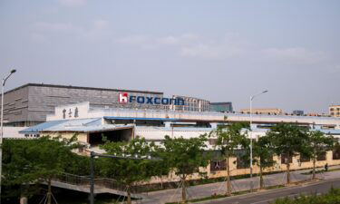 Foxconn's factory in Shenzhen is pictured. Foxconn