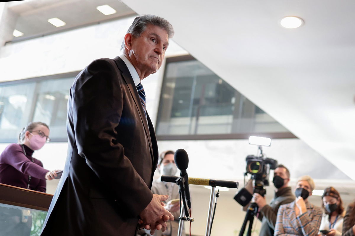 <i>Anna Moneymaker/Getty Images</i><br/>West Virginia Democratic Sen. Joe Manchin