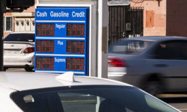 Fuel prices are seen here at an Exxon Mobil gas station in Berkeley