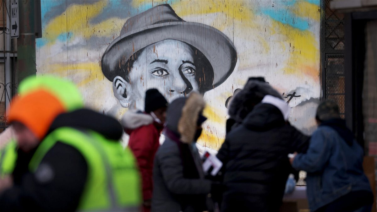 <i>Scott Olson/Getty Images</i><br/>Lawmakers passed the Emmett Till Anti-lynching Act on Monday in a 422-3 majority. Pictured is an Emmett Till mural in Chicago.