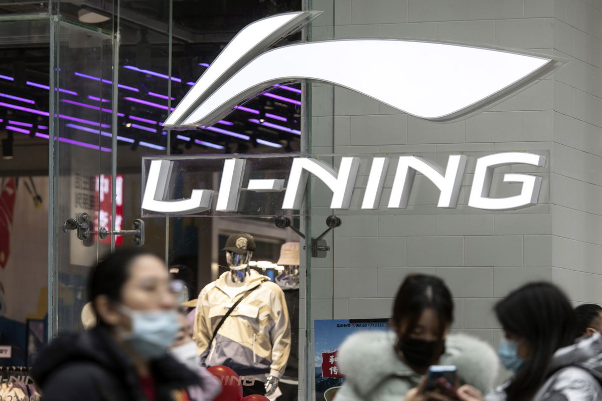 <i>Qilai Shen/Bloomberg/Getty Images</i><br/>A Li-Ning flagship store