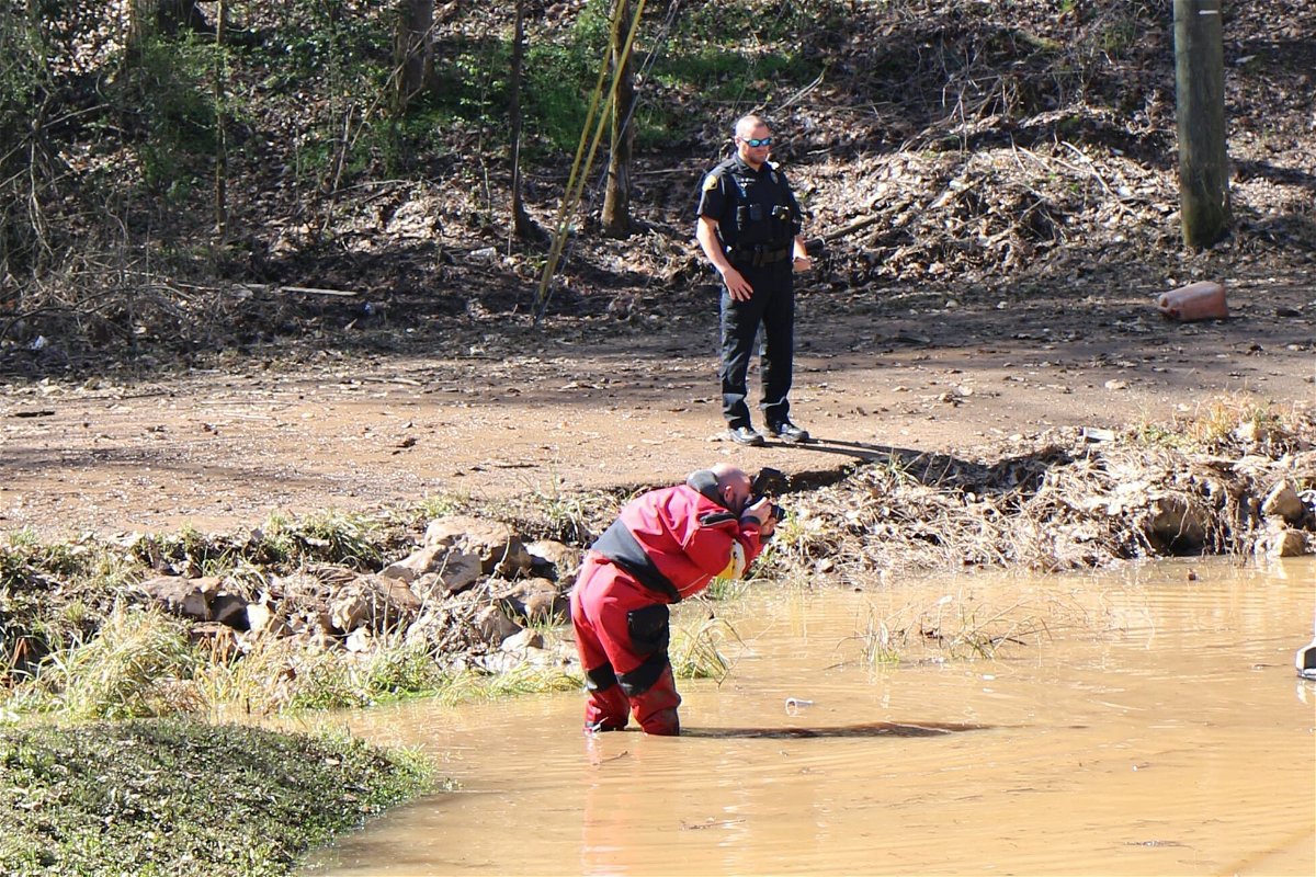 <i>Tuscaloosa Police Department</i><br/>Three bodies were found March 24 in a submerged vehicle