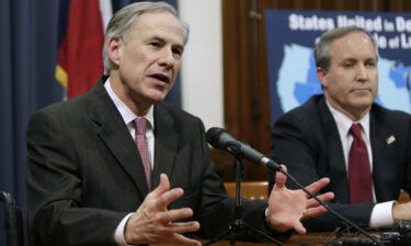 Texas Gov. Greg Abbott and state Attorney General Ken Paxton