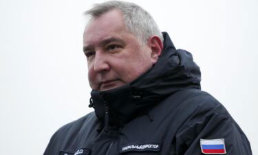 Russian space chief Dmitry Rogozin