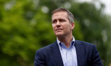 The ex-wife of leading GOP Senate candidate and former Missouri Gov. Eric Greitens alleged he was physically abusive toward his children and her