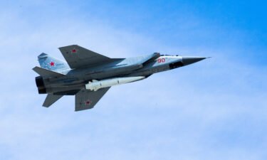 A Russian bomber fired three hypersonic missiles at the southern Ukrainian port city of Odesa on March 6
