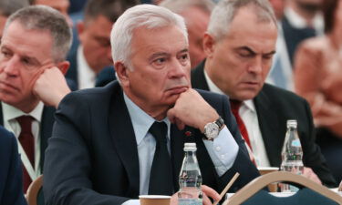 Lukoil President and CEO Vagit Alekperov attends the 30th Congress of the Russian Union of Industrialists and Entrepreneurs.