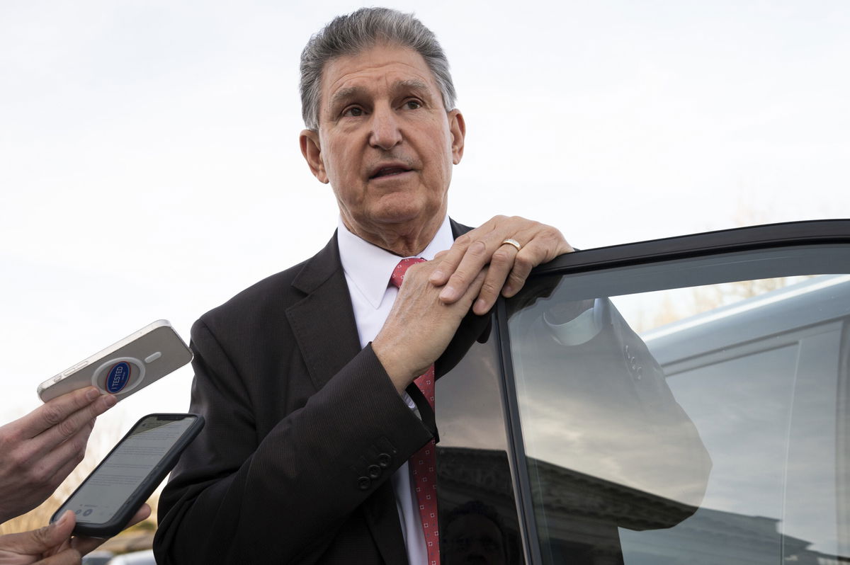 <i>Graeme Sloan/Sipa USA/AP</i><br/>Senator Joe Manchin