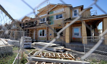 New homes are seen at a housing development on March 23 in Novato